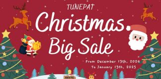 TunePat’s 2024 Big Christmas Deals — Up to 42% Off!
