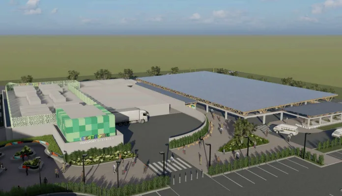 Eastgate Shopping Centre - RENDER - Taxi Rank Upgrade