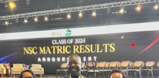 Fundi celebrates with the Class of 2024
