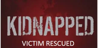 Police rescue a nine-year-old boy four days after he has been kidnapped