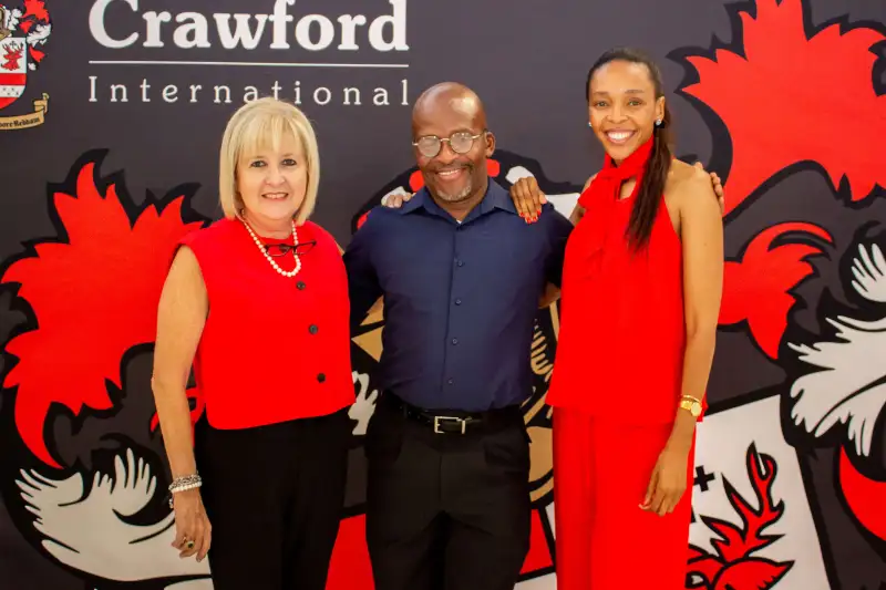 (Left) Ms Desiree Hugo, Mr Chaile Makaleng & Dr Siza Majola.