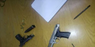 Five suspected illegal miners arrested following a shootout with the police