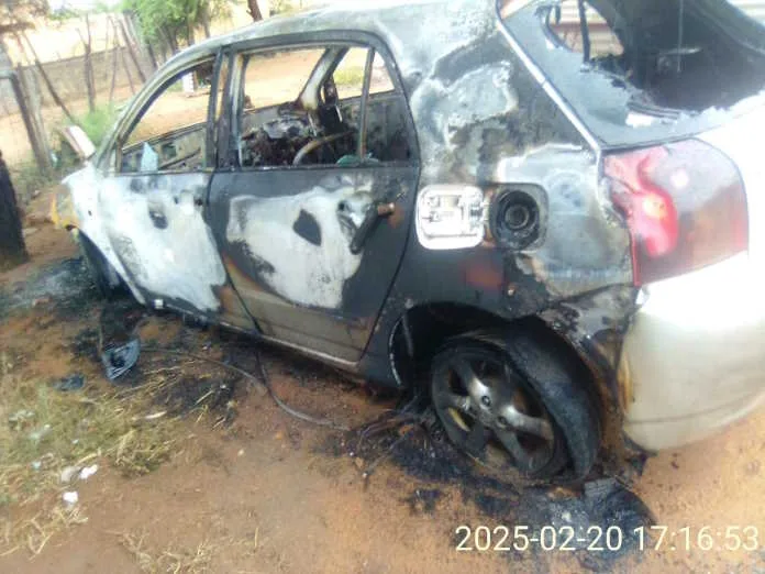 saps-20250222-1 Police Officer’s private vehicle torched