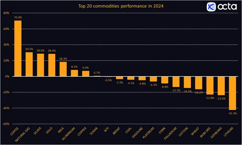 Top 20 Commodities