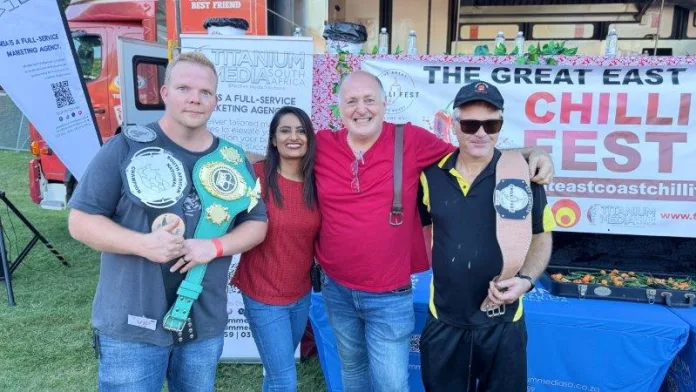Chris Morton Crowned Champion of The Great East Coast Chilli Festival 2025