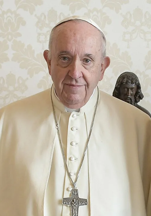 512px-Portrait_of_Pope_Francis_(2021) Pope Francis