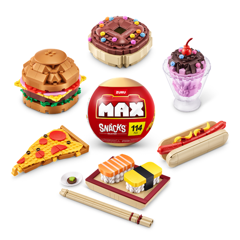 MAX Build More Premium Snack Capsules