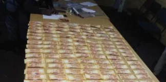 SAPS apprehends two suspects with huge amount of cash and presumed stolen property