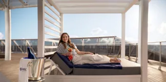 MSC World America welcomes Drew Barrymore as Godmother