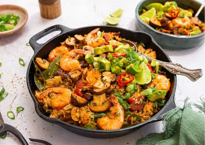 Prawn and Mushroom Jambalaya Prawn & Mushroom Jambalaya