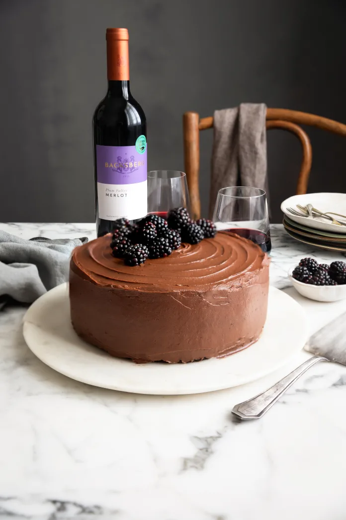 Untitled-3-no-vintage Plum Valley Merlot—an elegant, full-bodied red that pairs beautifully with chocolate and rich desserts.