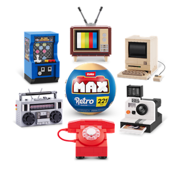 MAX Build More Premium Retro Capsules
