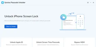Syncios Passcode Unlocker - The Ultimate iOS Unlocker
