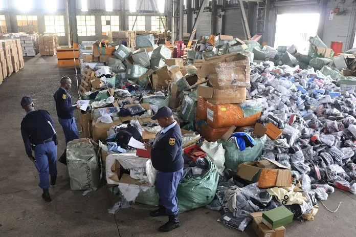1000107777 Police Uncover R400 Million in Counterfeit Goods at Durban Depot
