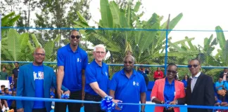 National Basketball Association (NBA) Africa and Opportunity International Unveil New Basketball Court in Nairobi, Kenya