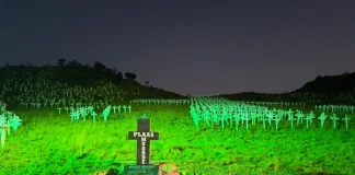 What is the 'Witkruis Monument' for Farm Murders in South Africa