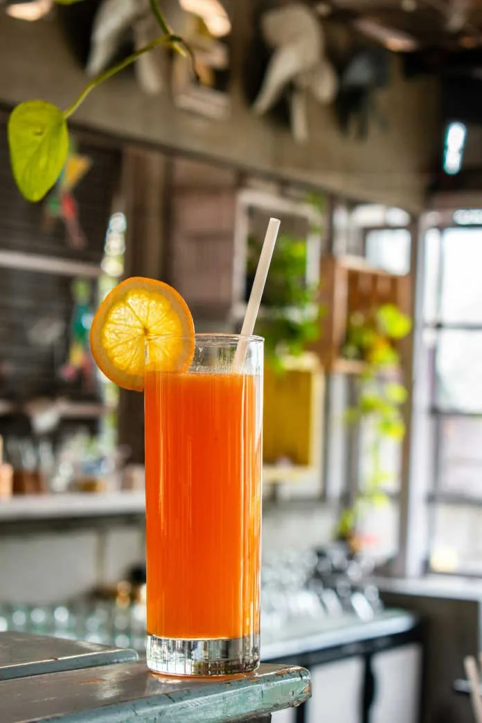 Turmeric & orange juice
