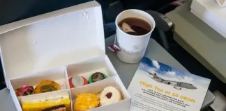 Infused for take-off: LIFT crew brew High Tea, sky high, ahead of Mother’s Day