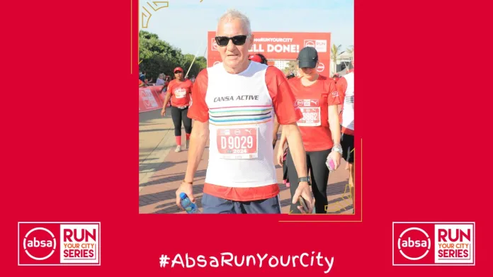 Rodney Reynders from Umhlanga Rocks, KZN, is excited to once again take on the Absa RUN YOUR CITY DURBAN 10K