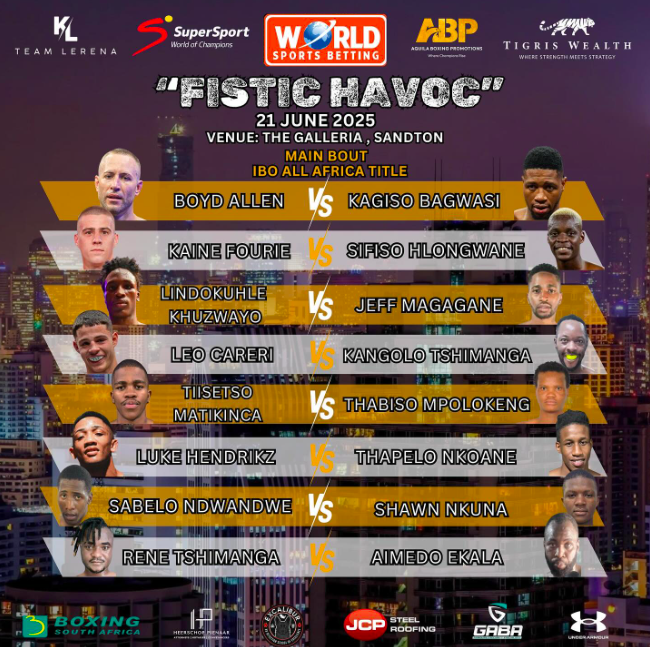 Fistic Havoc Fight Card