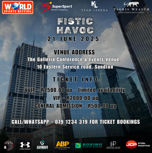 Aquila Boxing Promotions(ABP) brings you Fistic Havoc