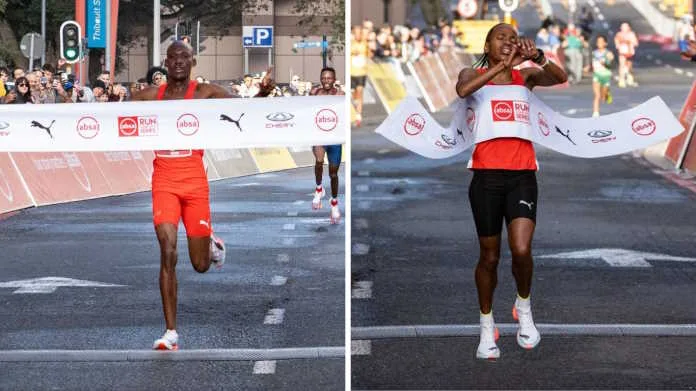 Mulaudzi and Xaba dominate at the Absa RUN YOUR CITY CAPE TOWN 10K