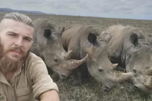 Justin Terblanche, the guardian of the crash. (Image Credit: Justin Terblanche)