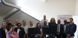 Rotary collaboration brings lifesaving sonar technology to Stellenbosch Hospital Rotary collaboration brings lifesaving sonar technology to Stellenbosch Hospital