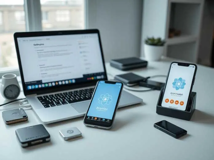 Atomic wallet setup