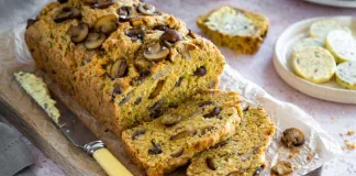 Gluten Free Mushroom & Zucchini Bread