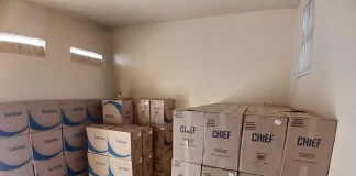 Upington Border Police Seize R2.8 Million in Illicit Cigarettes in Groblershoop Raid Upington Border Police Seize R2.8 Million in Illicit Cigarettes in Groblershoop Raid