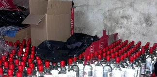 Police Bust Counterfeit Vodka Operation in Marianhill Police Bust Counterfeit Vodka Operation in Marianhill