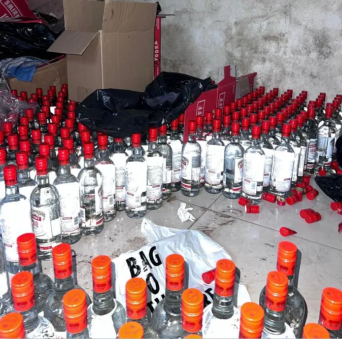 Noname Police Bust Counterfeit Vodka Operation in Marianhill