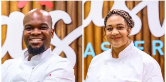 Shock Double Elimination Shakes Up The Taste Master SA Kitchen As Xolile And Meggan Say Goodbye Xolile Makutoana and Meggan Volkwyn