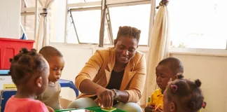 Small business programme helps ECD centre become a thriving business Lucia Shumbayaonda owner of Springs Tots, an ECD Centre in Gauteng.