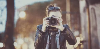 Portfolio for a Photographer in AI website Builder