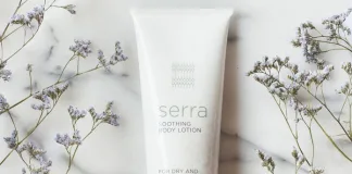 A Dry Skin Solution for the Entire Body Lamelle’s Serra Soothing Body Lotion.