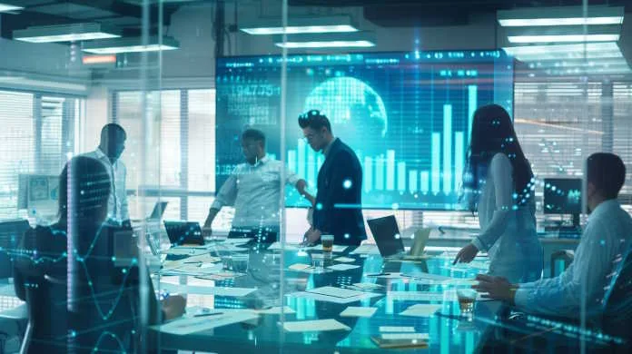 StockCake-Futuristic Office Work_1752309025 Beyond the Upgrade: Why Most Digital Transformations Stall After the First Sprint