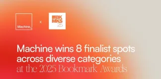 Machine wins 8 finalist spots across diverse categories at the 2025 Bookmark Awards Machine wins 8 finalist spots across diverse categories at the 2025 Bookmark Awards