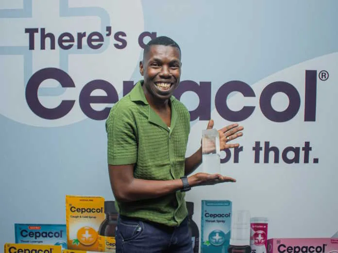 Mduduzi Sibeko is the new official voice of Cepacol in South Africa