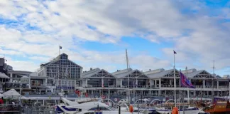 Doing Good Made Easy as V&A Waterfront Connects Capetonians to Cause Scenic View of Cape Town Marina with Boats