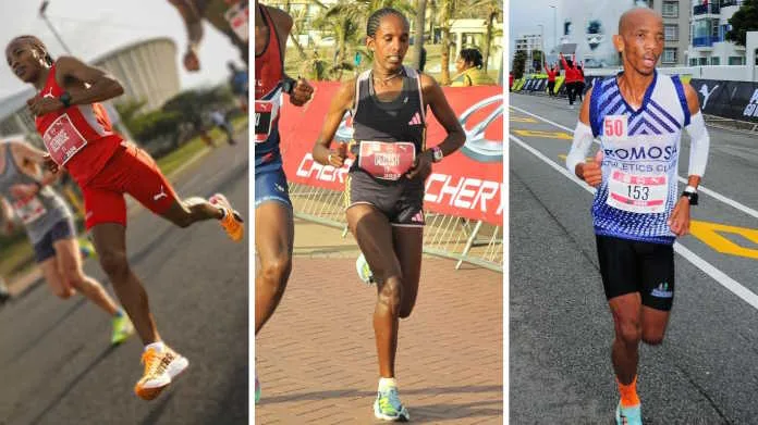 All eyes on Durban as Glenrose Xaba and Shadrack Hoff chase records at Absa RUN YOUR CITY DURBAN 10K
