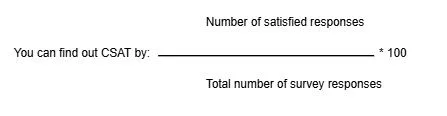 Customer Satisfaction Score