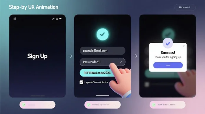Step-by UX Animation