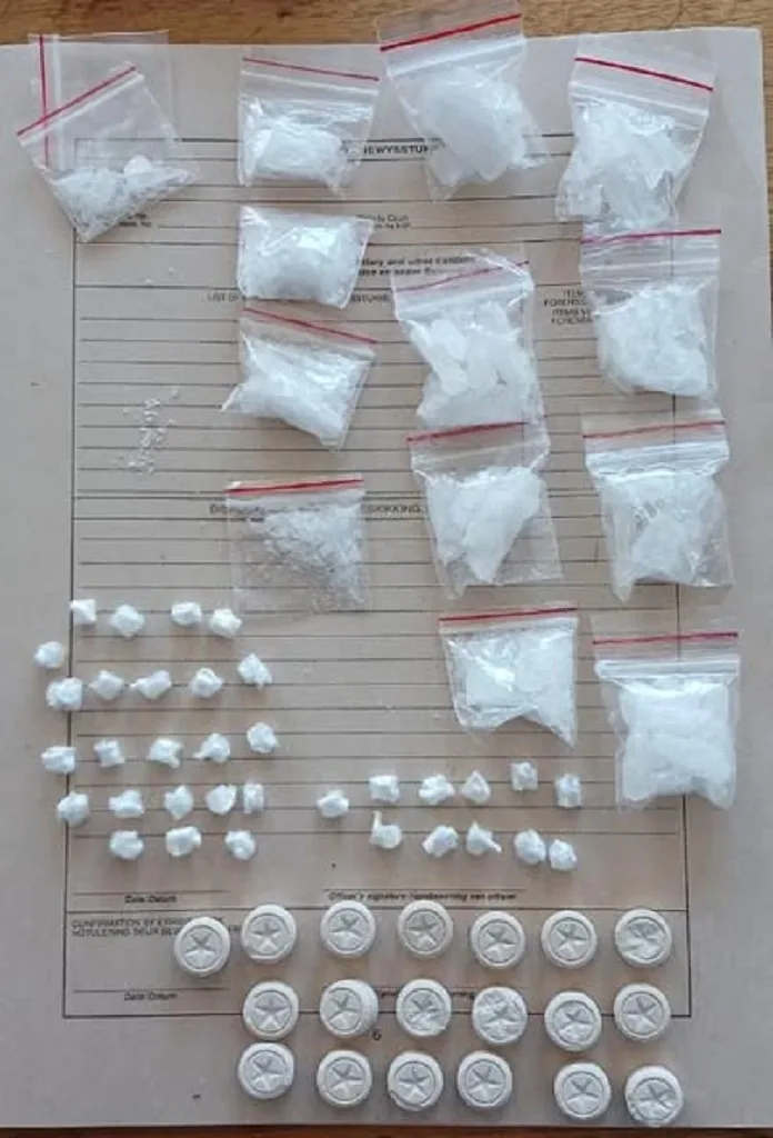 529024094_1178280400990265_9207375803958290752_n Foreign National Arrested with R20,000 Worth of Drugs in Welkom Operation