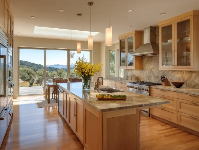 Natural Wood Kitchen Cabinets Or Oak Cabinets Which to Choose