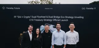 Faraday Future launches “EAI + Crypto” dual-flywheel & dual-bridge ecosystem Faraday Future launches “EAI + Crypto” dual-flywheel & dual-bridge ecosystem