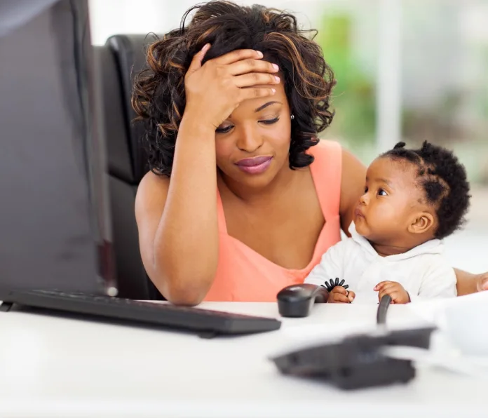 stockimage The Mother load: Why postpartum depression and burnout are becoming workplace issues