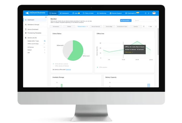 AirDroid Business is designed specifically for Android devices. It is widely used in industries like logistics, retail, and field services where Android devices are everywhere.