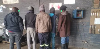 Joint Operation Leads to Arrest of Five for Copper Cable Theft in Welkom Joint Operation Leads to Arrest of Five for Copper Cable Theft in Welkom